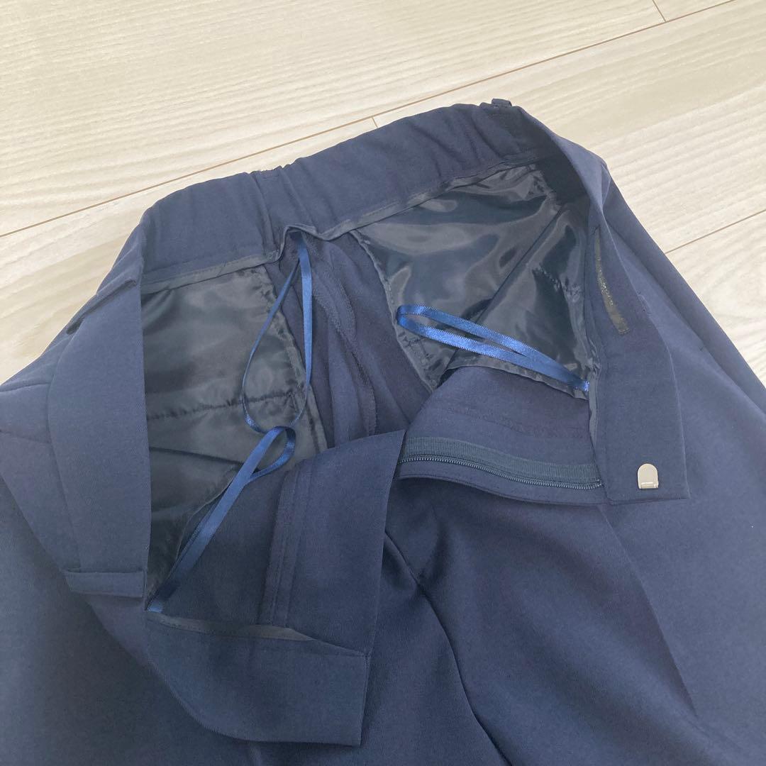 アオキ AOKIレディース Oggiコラボ パンツスーツ 11 紺 新品未使用