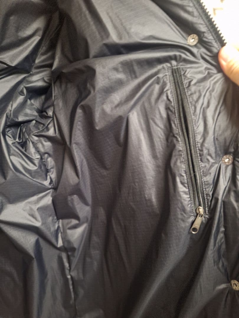 Chita様専用】THE NORTH FACEフード付きダウンコートLネイビー - メルカリ