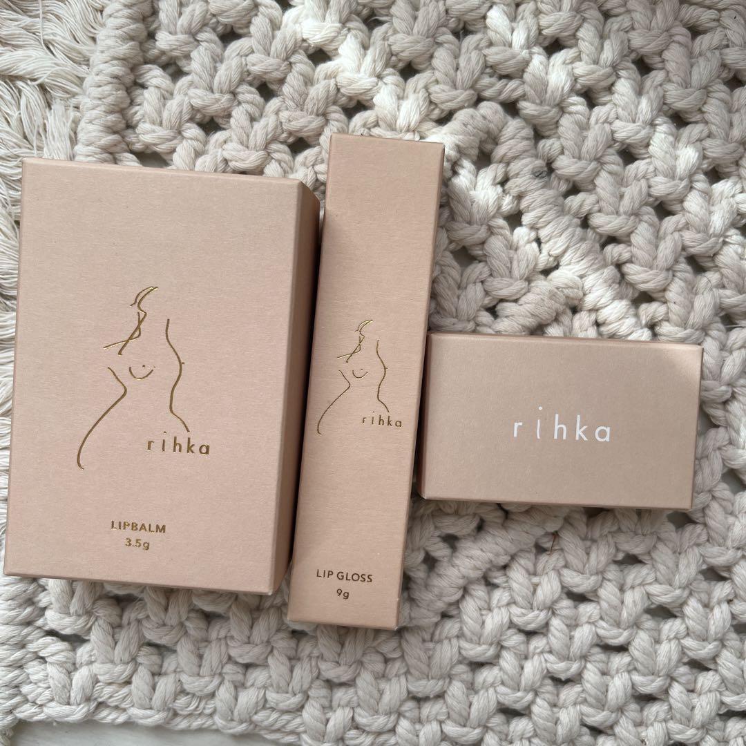 rihka リップバーム & リップグロス & アイシャドウまとめ売り lip balm | rihka