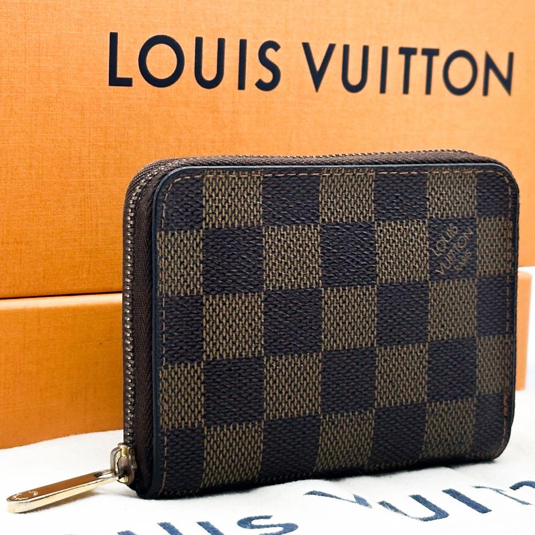 ルイヴィトン ジッピーコインパース ダミエ ラウンドファスナー 小銭