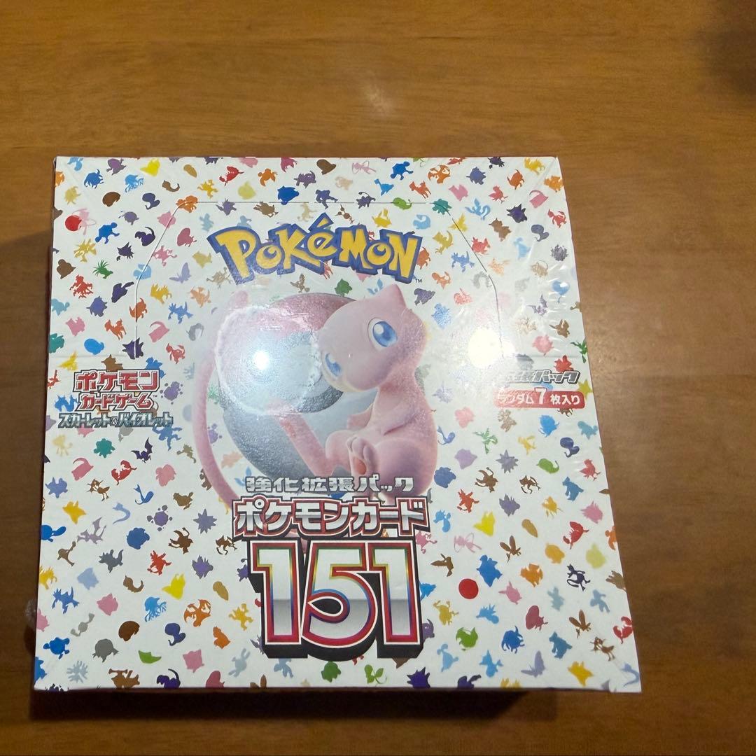 ポケモンカード　151 BOX　シュリンク付き