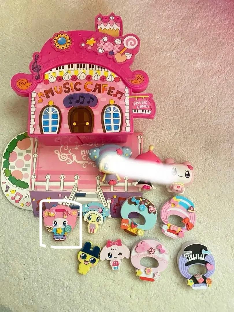 激レア たまごっち たまケシ ミュージックカフェセット 消しゴム 平成