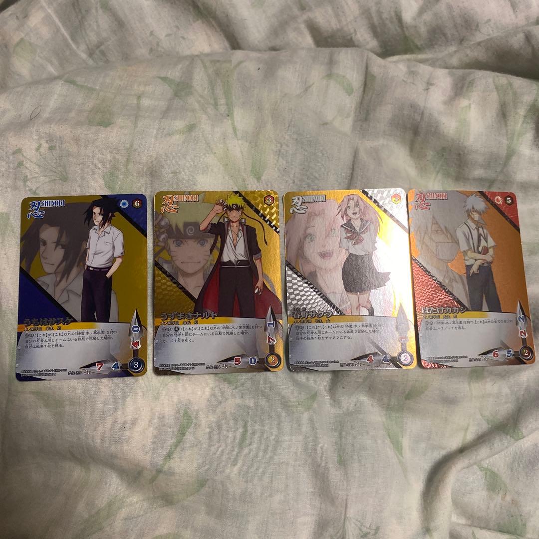 NARUTOカードゲーム　４枚セット