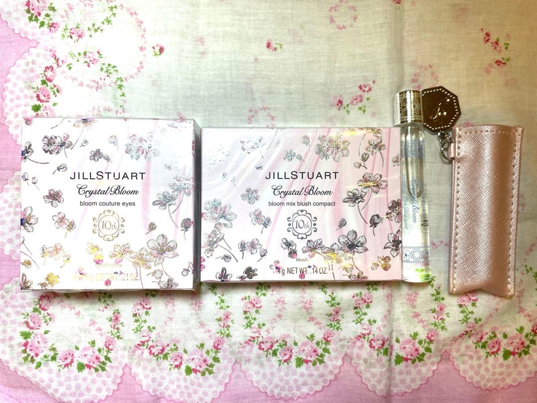 新品あり ジルスチュアート 限定 アイシャドウ チーク 香水 KOSE 10周年