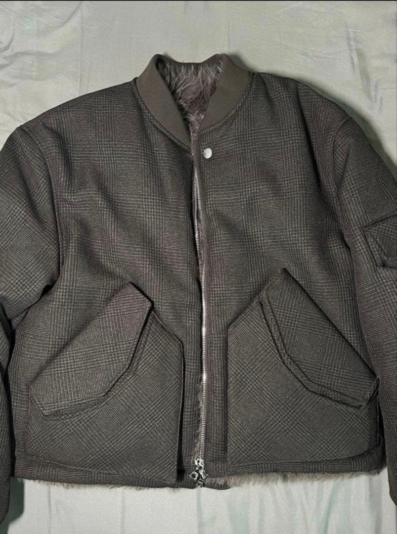 NULLUS 24AW reversible sorona bomber　1