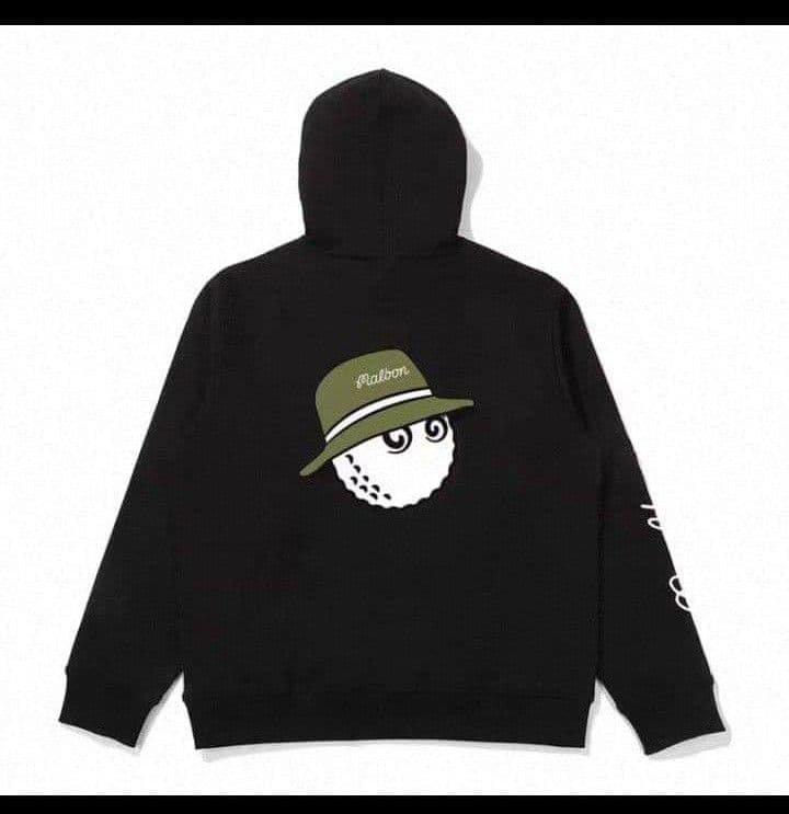 ☆即発送&L☆マルボンゴルフ Malbon 長袖 厚手裏起毛パーカー