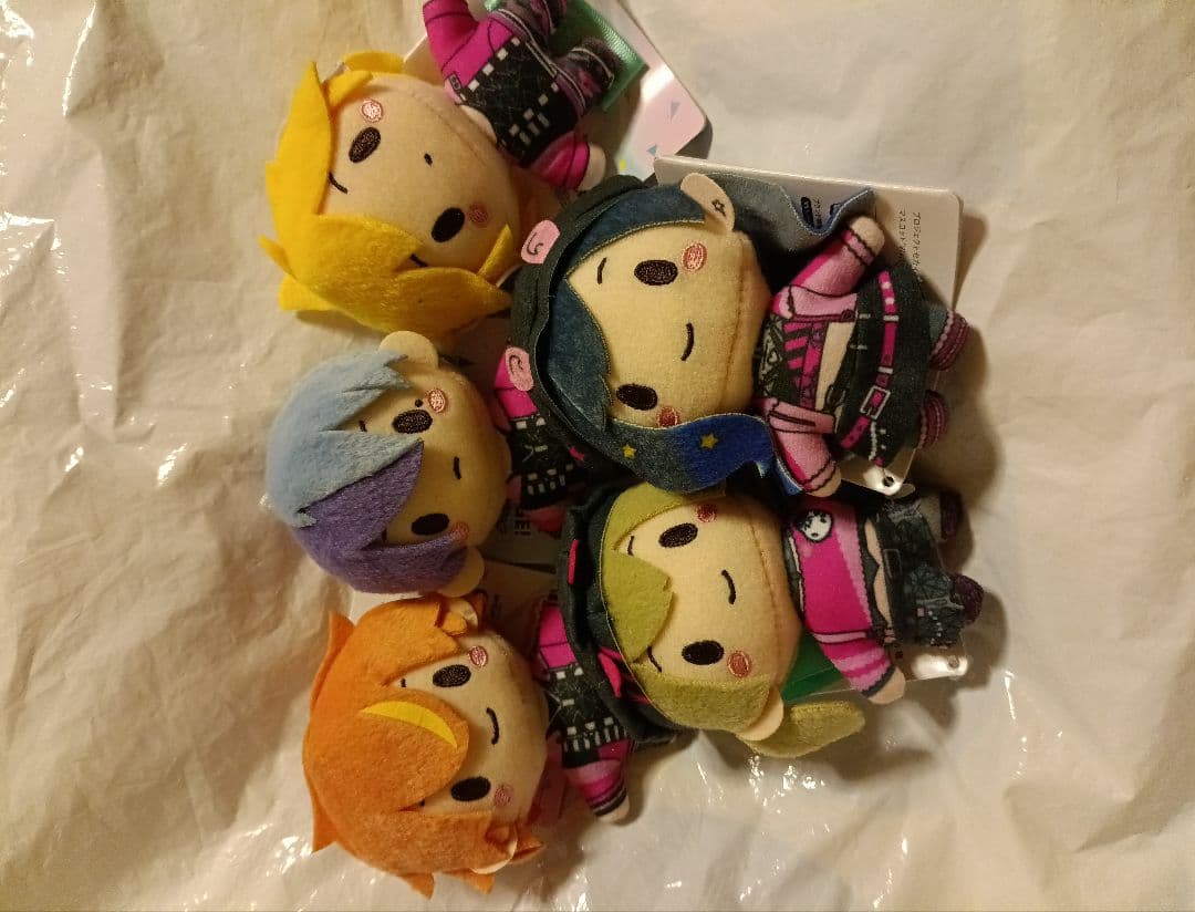 プロセカ　ふわぷちマスコット　Awakening Beat ビビバス　全5種