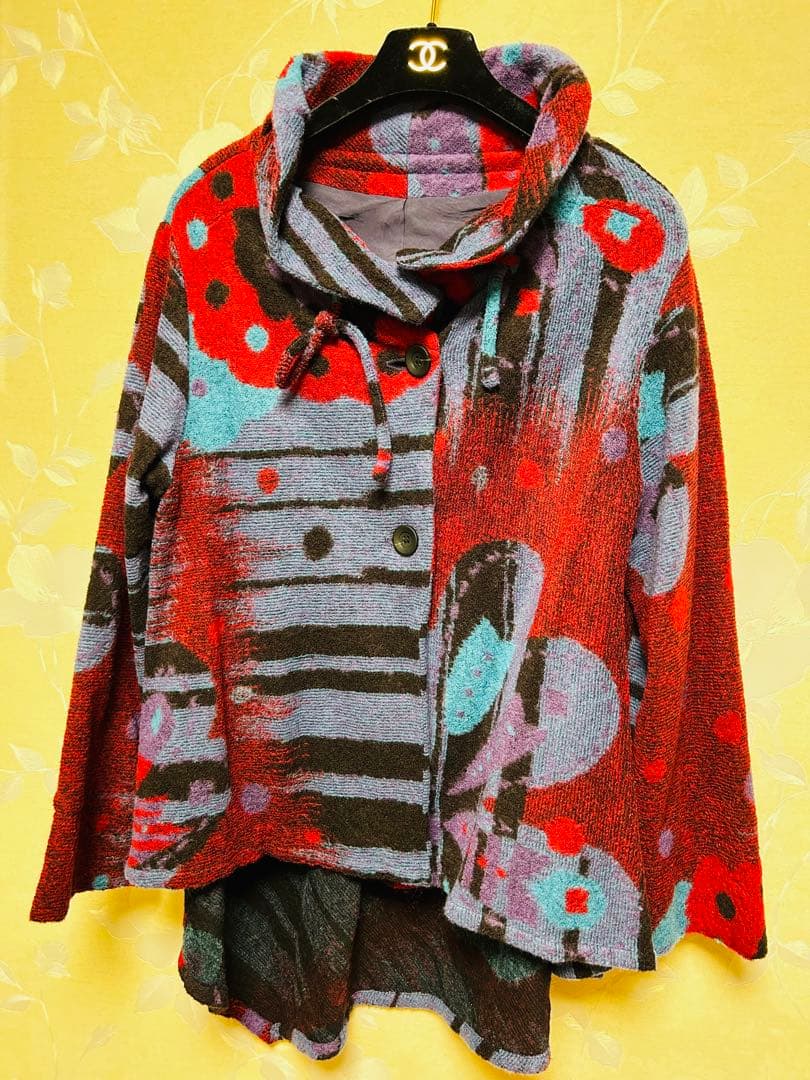 慈雨 幾何学模様ジャケット