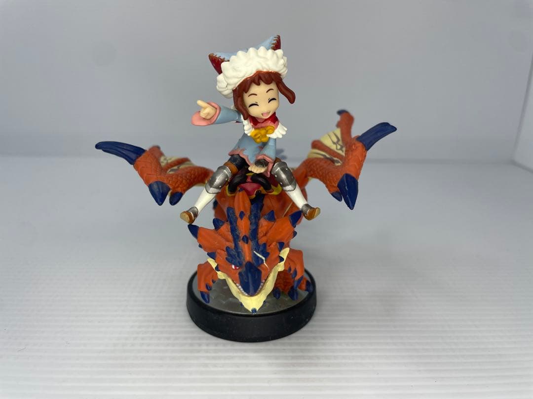 amiibo 隻眼のリオレウス&ライダー　女の子　アミーボ　モンハン