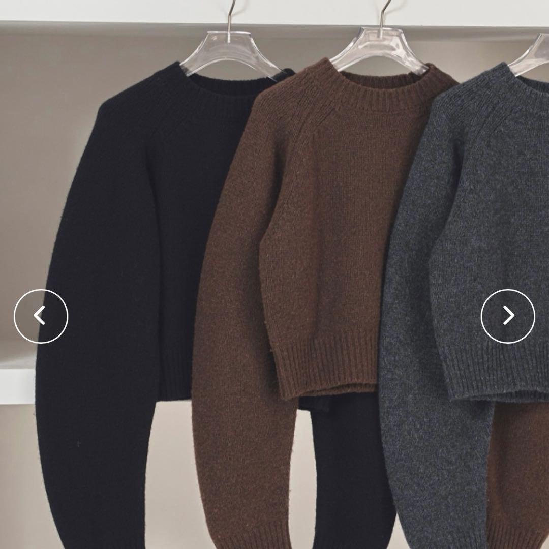 todayful Wool 100% Raglan Knit 完売品