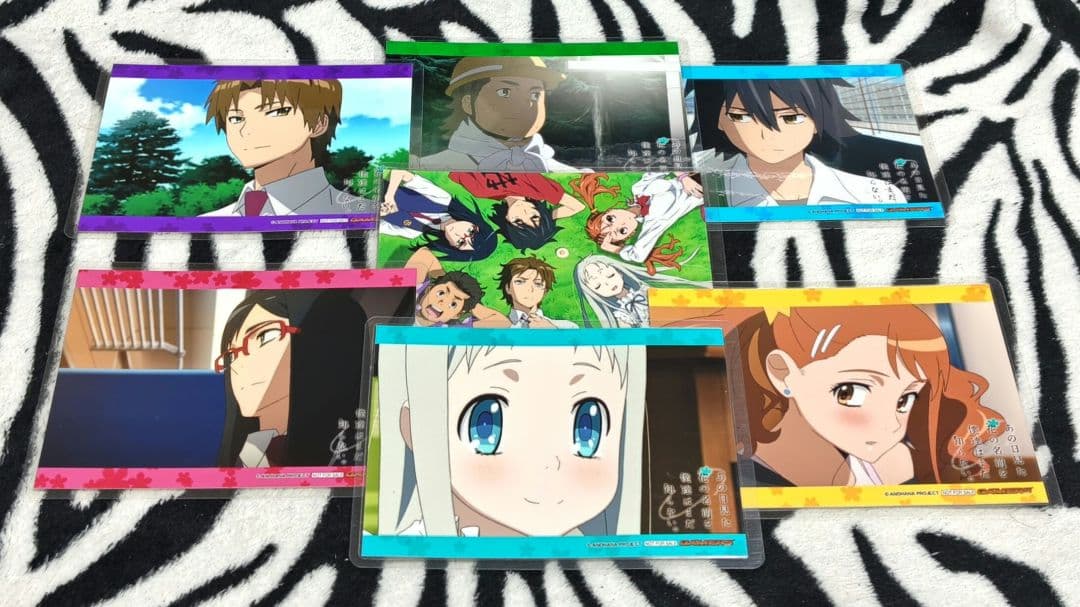 あの日見た花の名前を僕達はまだ知らない。ゲーマーズ ブロマイド 7種 ラミネート