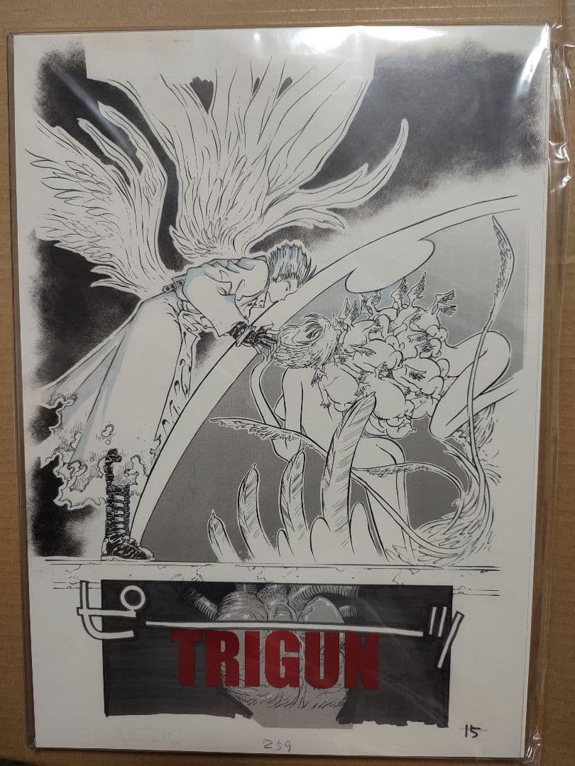 トライガン 複製原画 選りすぐり 44枚セット TRIGUN