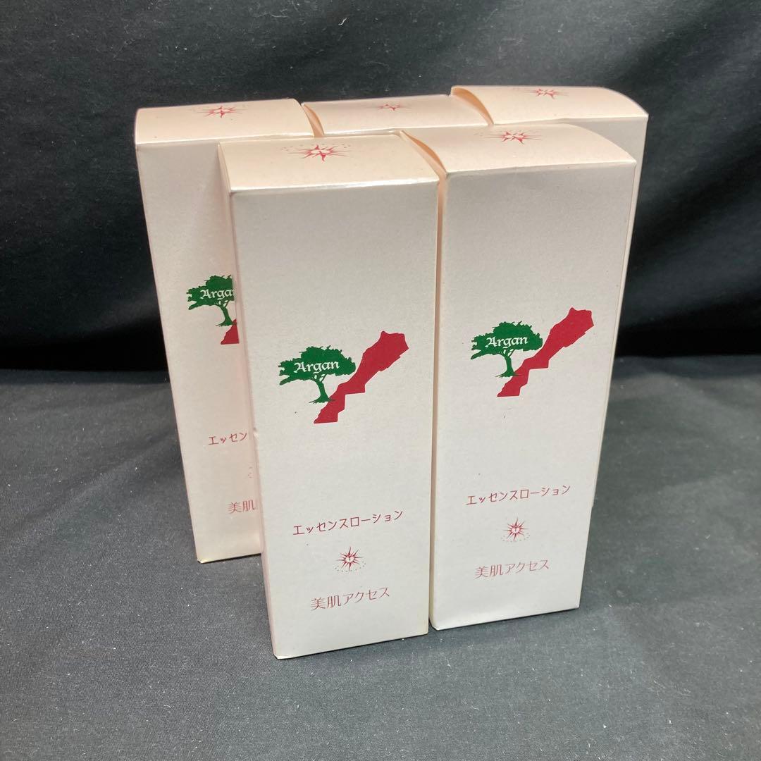 【新品未使用】アルガン 美肌アクセス エッセンスローション 5本
