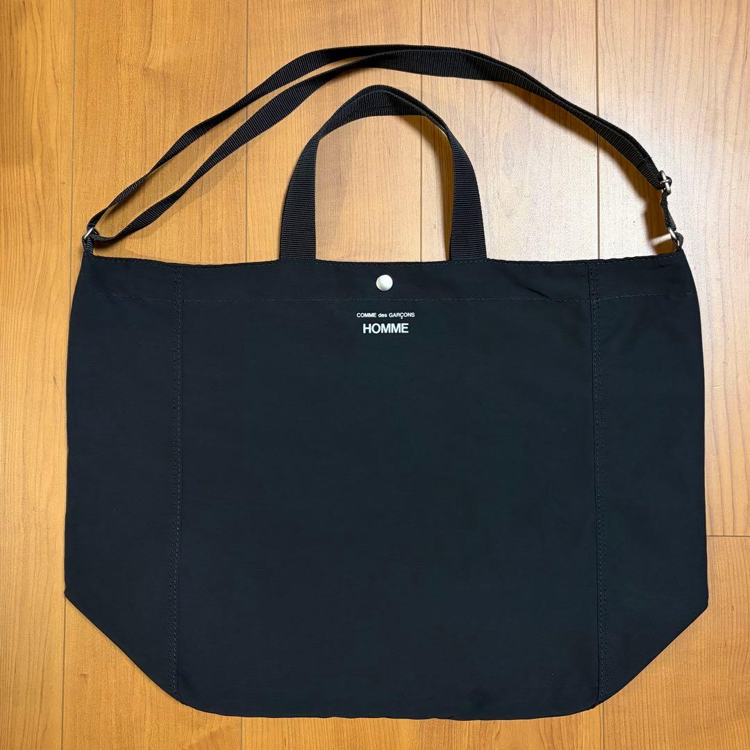 【完売品】COMME des GARÇONS HOMME ブラックトートバッグ