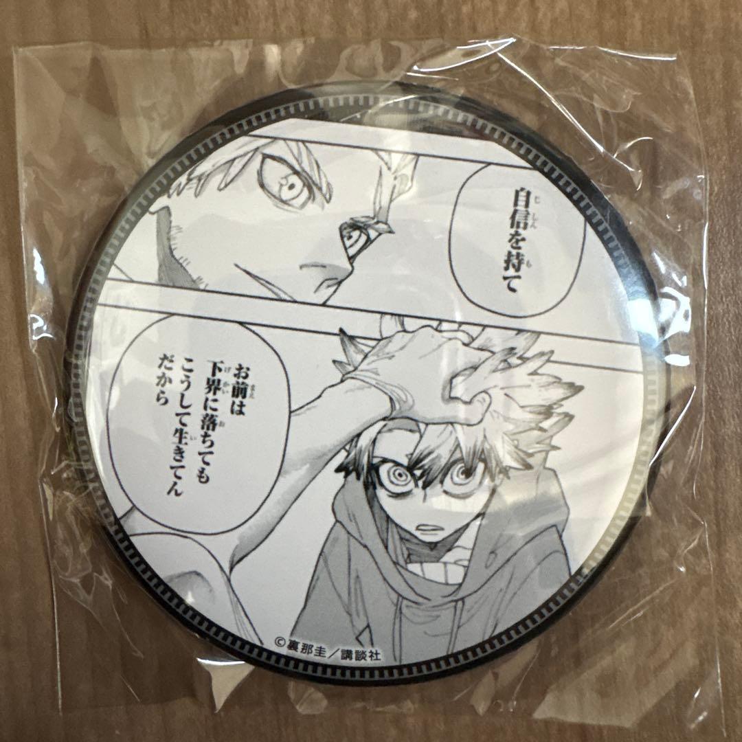 ガチアクタ くじ引き堂 缶バッジ ルド＆グリス ガチアクタ くじ引き堂D賞 75mm缶バッジ ルド＆グリス - メルカリ