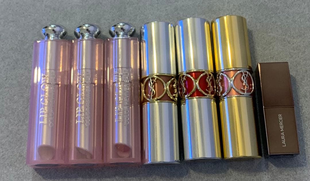 Dior・YSL・Laura Mercier 口紅7点セット - メルカリ