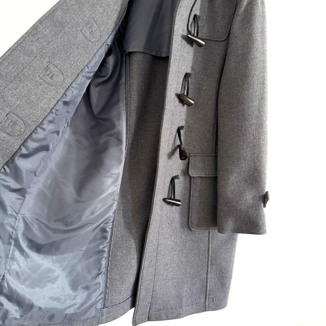 極美品】ジェイプレス/スーパー100S二重織メルトンダッフルコート