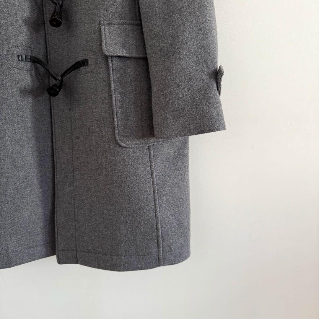 極美品】ジェイプレス/スーパー100S二重織メルトンダッフルコート