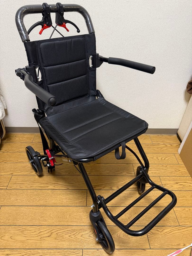 Ylovable 軽量 コンパクト 折りたたみ 車椅子 介助型 車イス いす