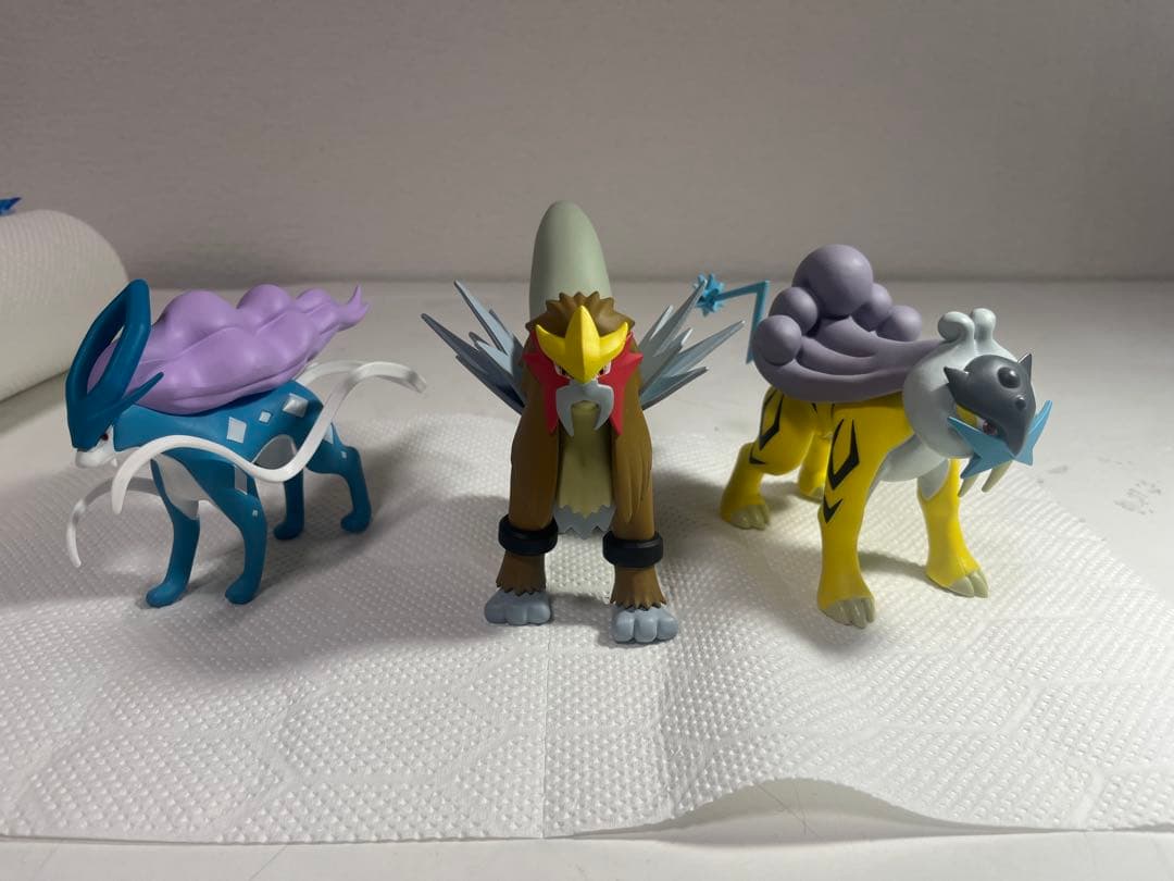 ポケモンスケールワールド ライコウ・エンテイ・スイクン ポケモンスケールワールド ジョウト地方 ライコウ＆エンテイ＆スイクン