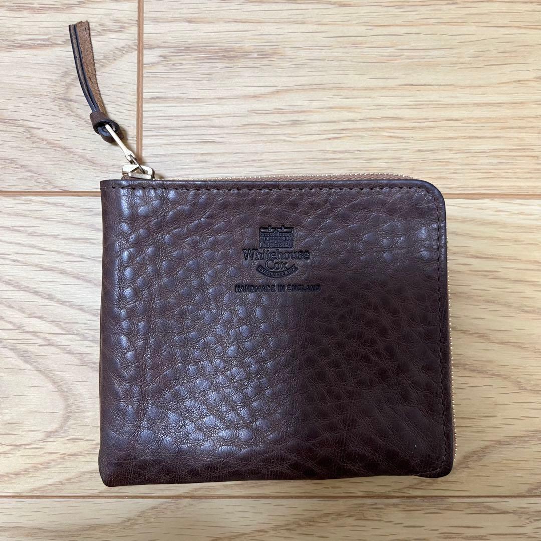 ホワイトハウスコックス　S9829 マルチパース　サファリレザー　ブラウン