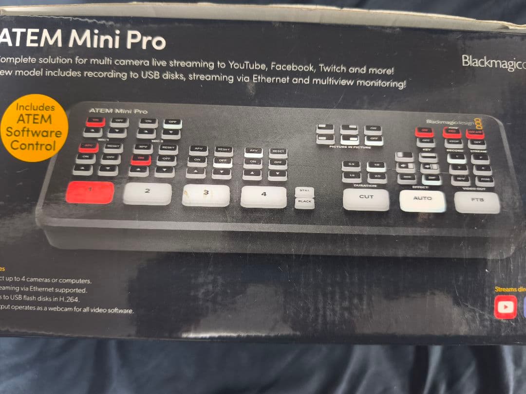 FU【ほぼ新品同様】ATEM Mini Pro