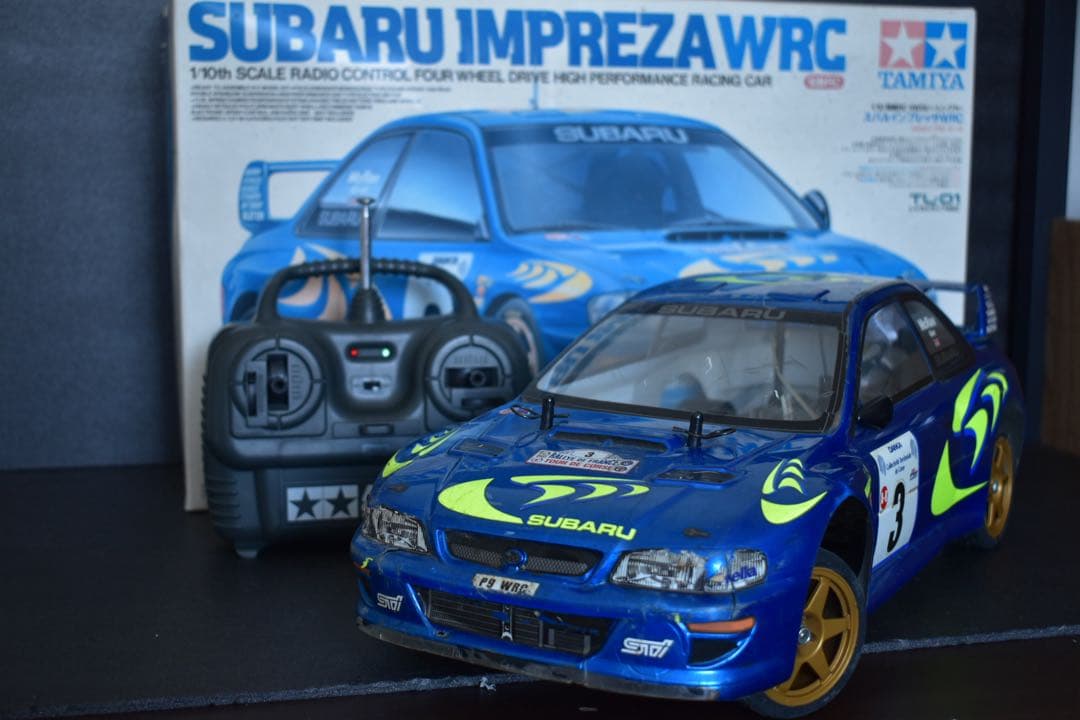 1/10 タミヤ TL-01 インプレッサ WRC GC8 4WD メカ付き