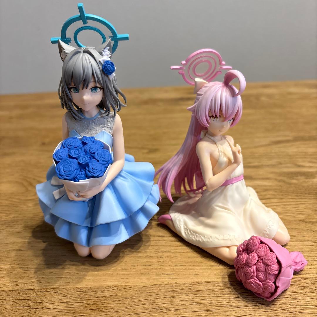 ブルーアーカイブ プライズフィギュア 2体セット - メルカリ