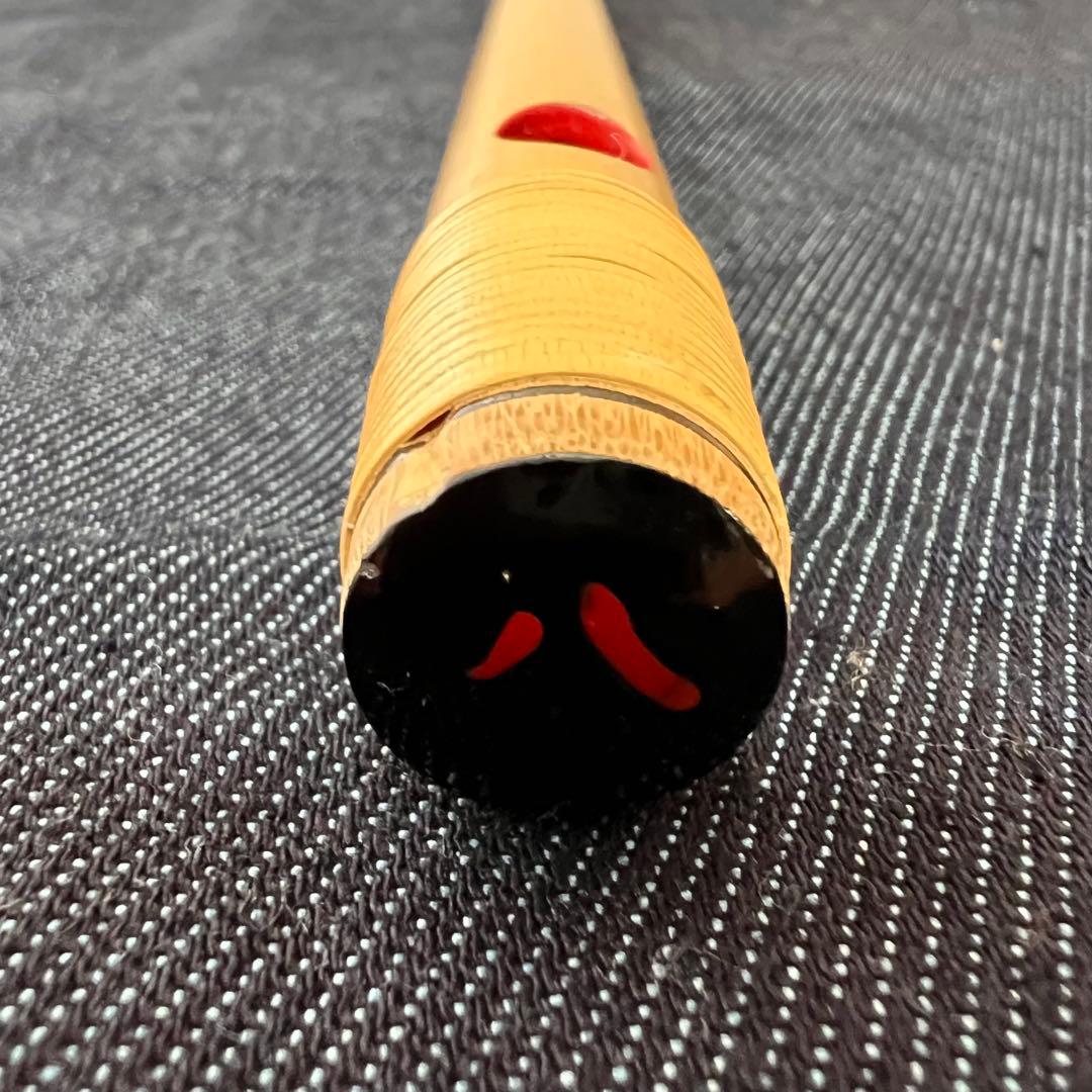 篠笛 獅子田 紫山 8本調子 古典調 天地籐巻 - メルカリ