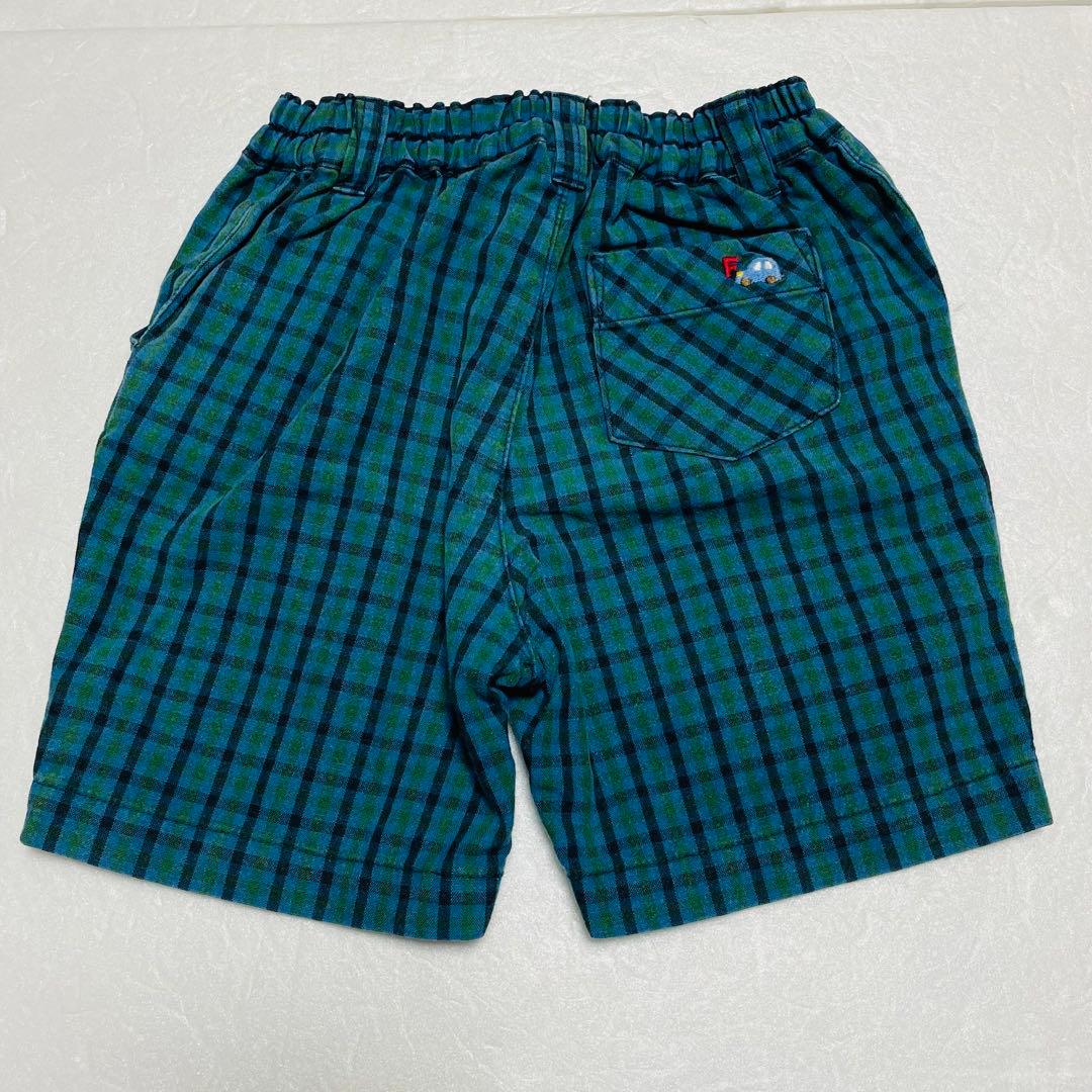 ファミリア チェック ハーフパンツ 80cm 定番 半ズボン - メルカリ