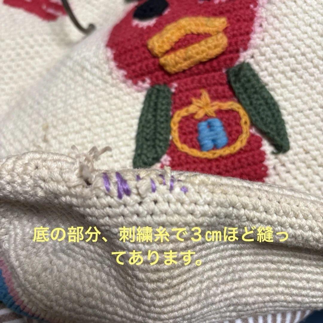 値下げ【希少・名作】ヒステリックグラマー トマトバード ニットトート