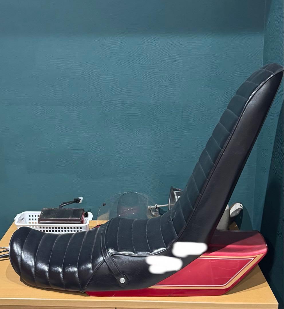 ZRX400 用 黒 三段シート 60cm