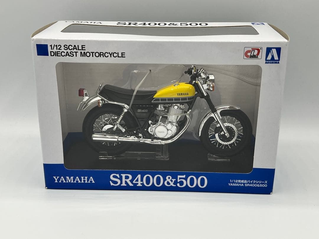 YAMAHA SR400&500 1/12スケール ダイキャストモデル - メルカリ