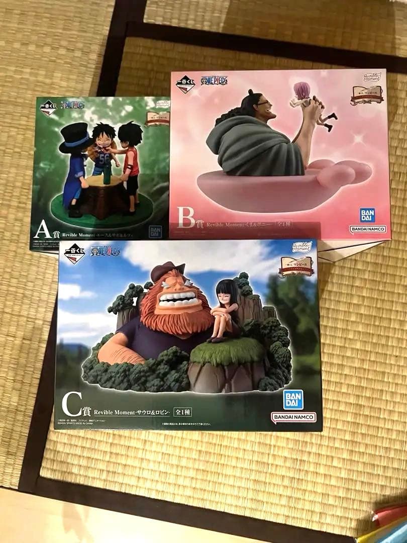 ワンピース 一番くじA B C賞セット