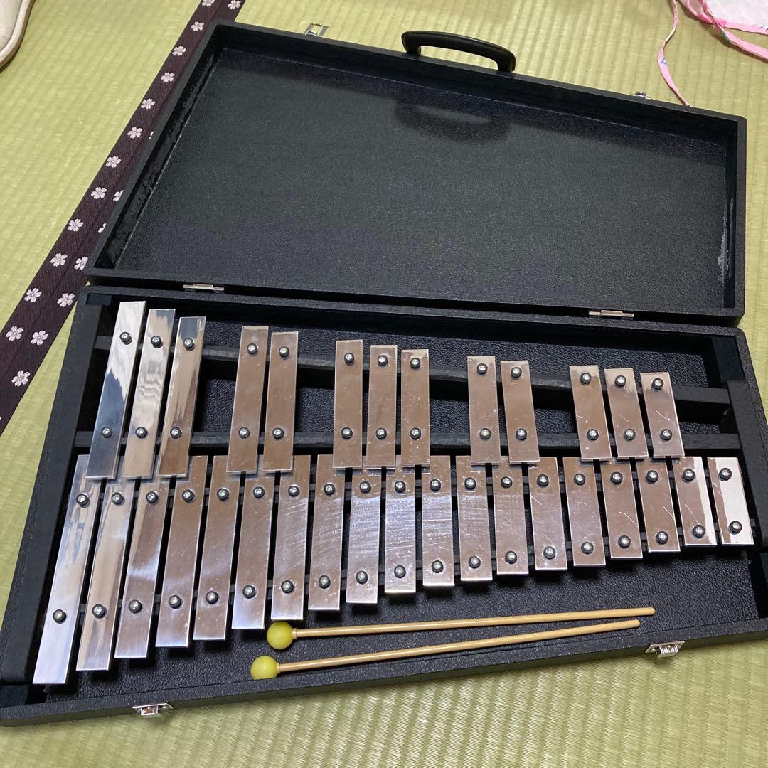 Saito 鉄琴 ケース付き Amazon.co.jp: saito SAITO サイトウ グロッケン 鉄琴 ハードケース