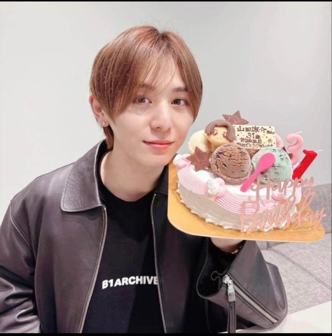 山田涼介着用ラムレザー プライムオーバー シングルライダース