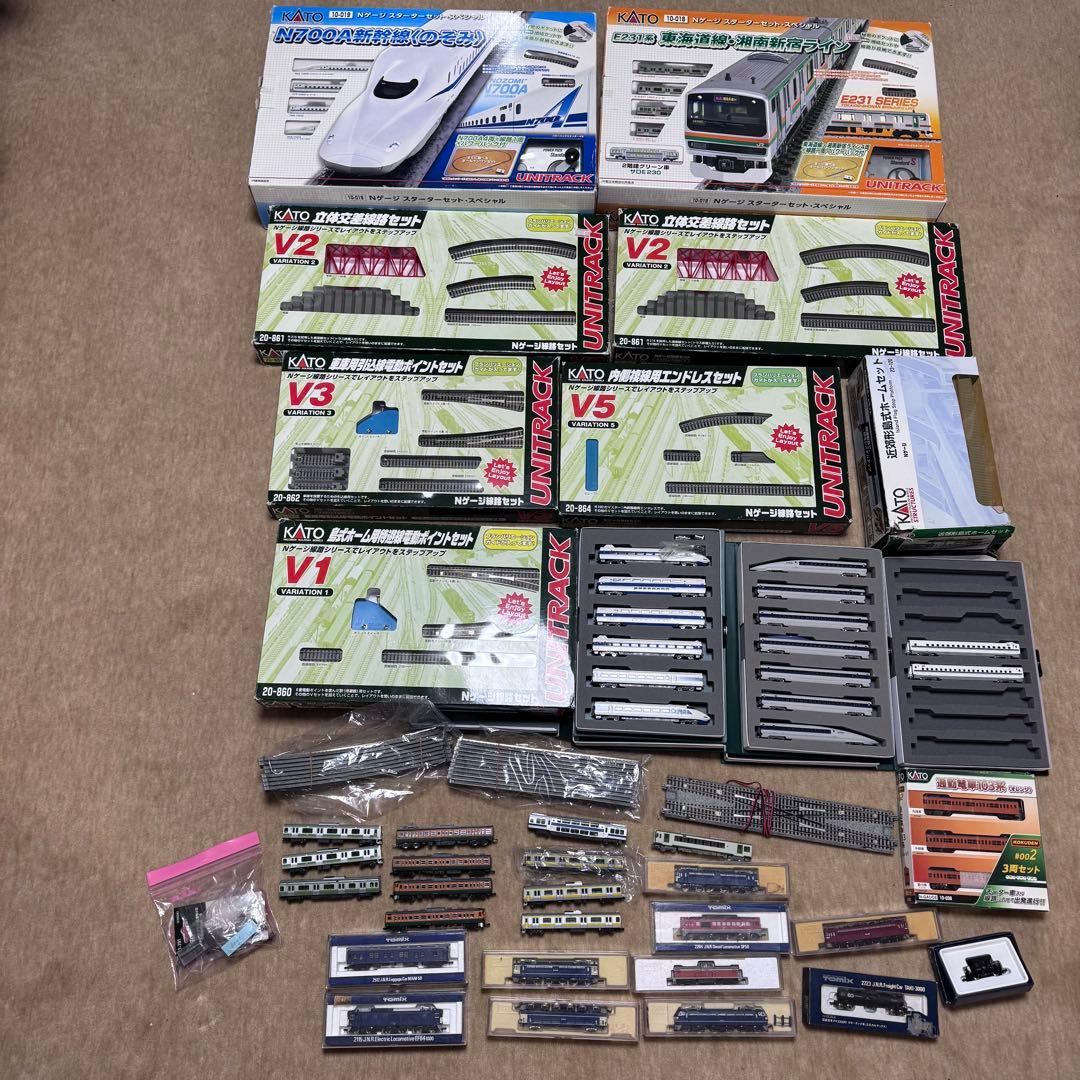 KATO Nゲージ 鉄道模型セット N700A E231系 大量　まとめて