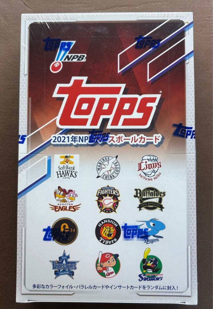 2021 Topps NPB ベースボールカード Box 未開封 ボックス