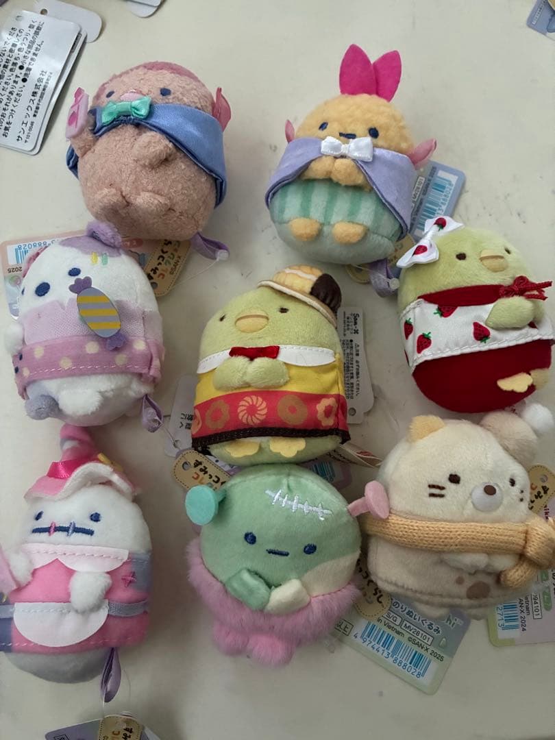 新品 すみっコぐらしてのりぬいぐるみ27体 すみっコぐらし □□