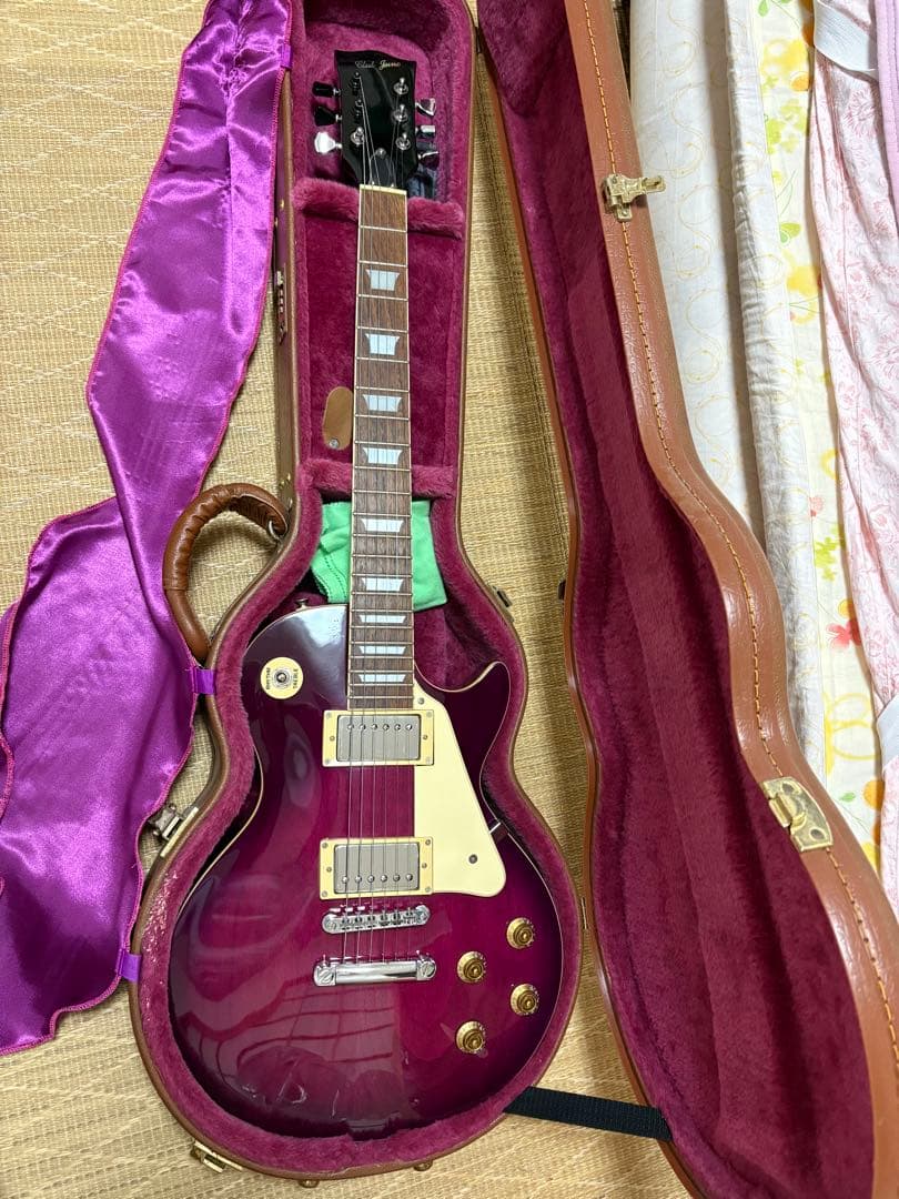 <未使用品>Club Juno レスポール パープルバースト