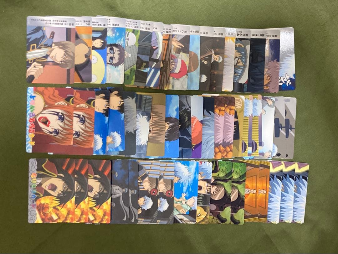 銀魂 まとめ売り カードダス ガチャ カード クリアカード