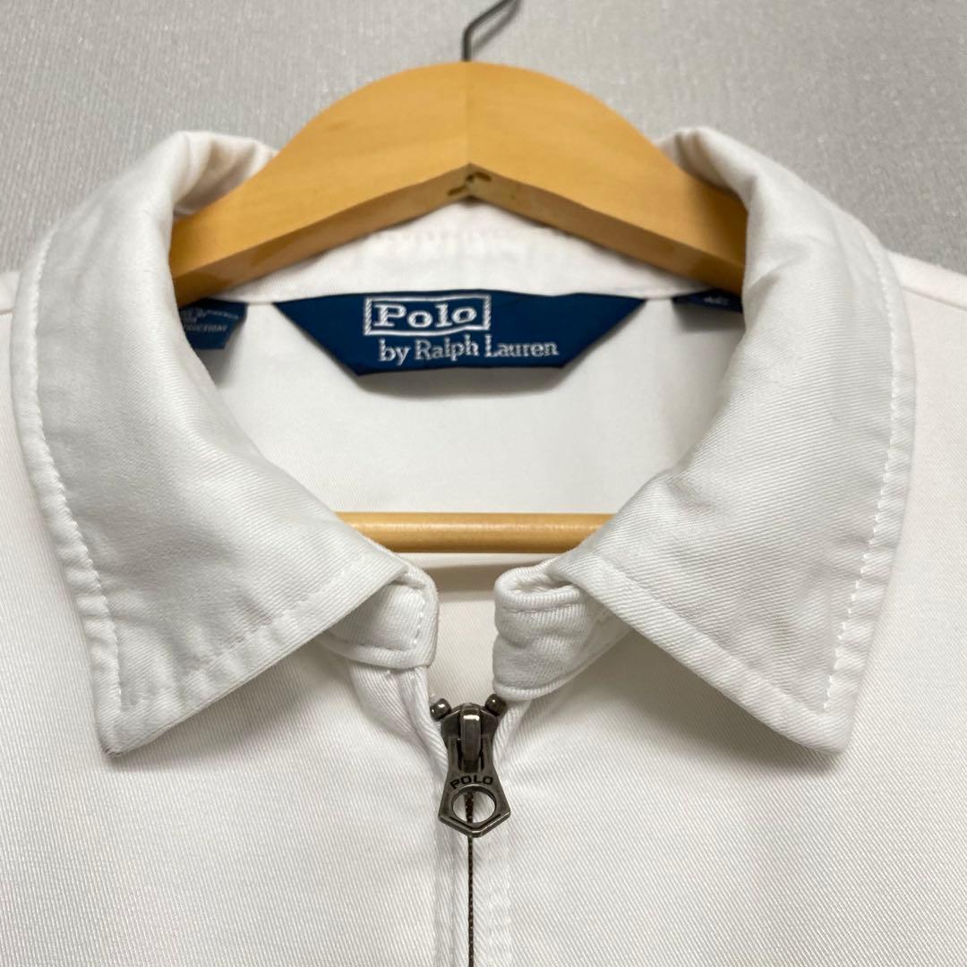 90's Polo Ralph Lauren スウィングトップジャケット白 XL - メルカリ
