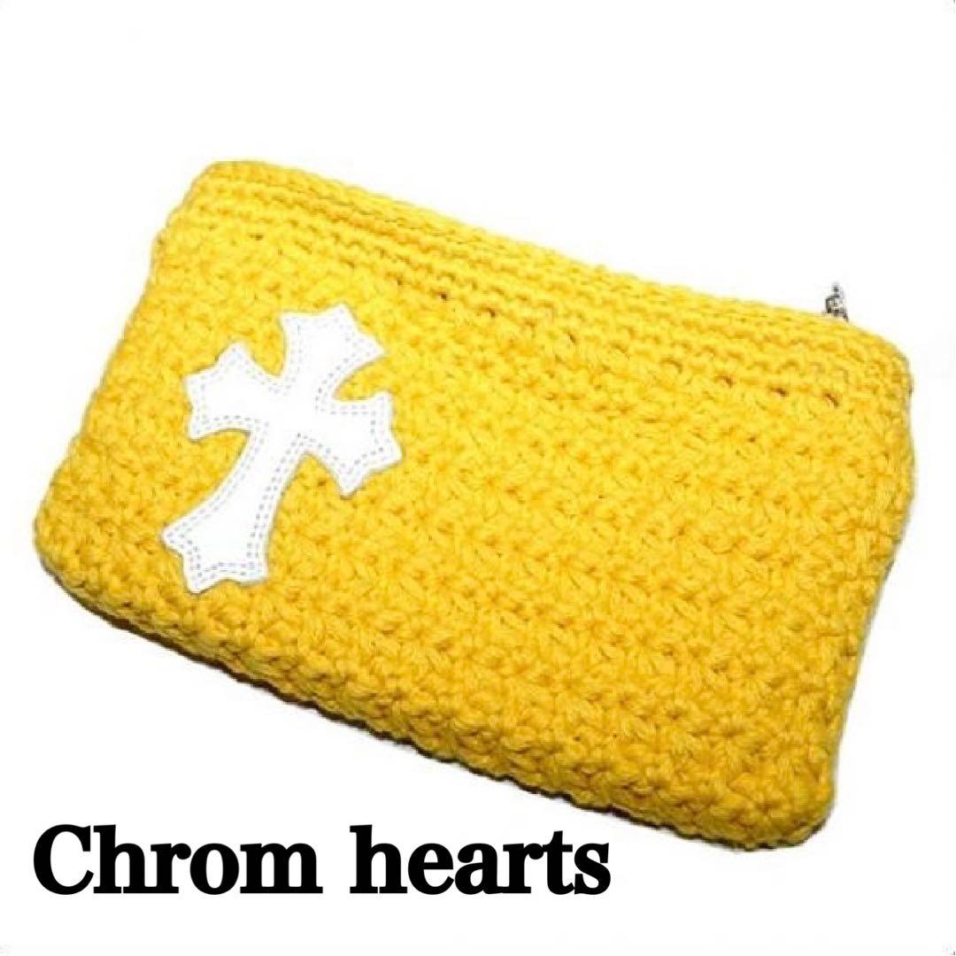 Chrom Hearts セミタリークロス ウォレット 財布