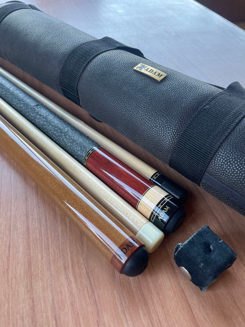 超希少　レトロ　adam ビリヤード　キュー　ケース