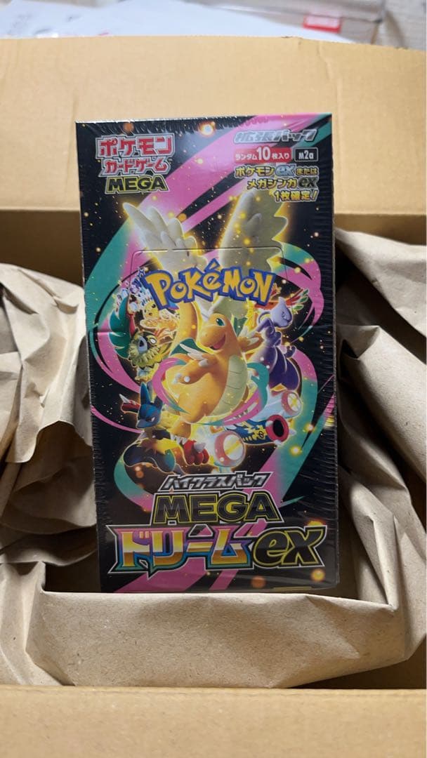 【未開封】ポケモンカードゲーム MEGAドリームex 拡張パック