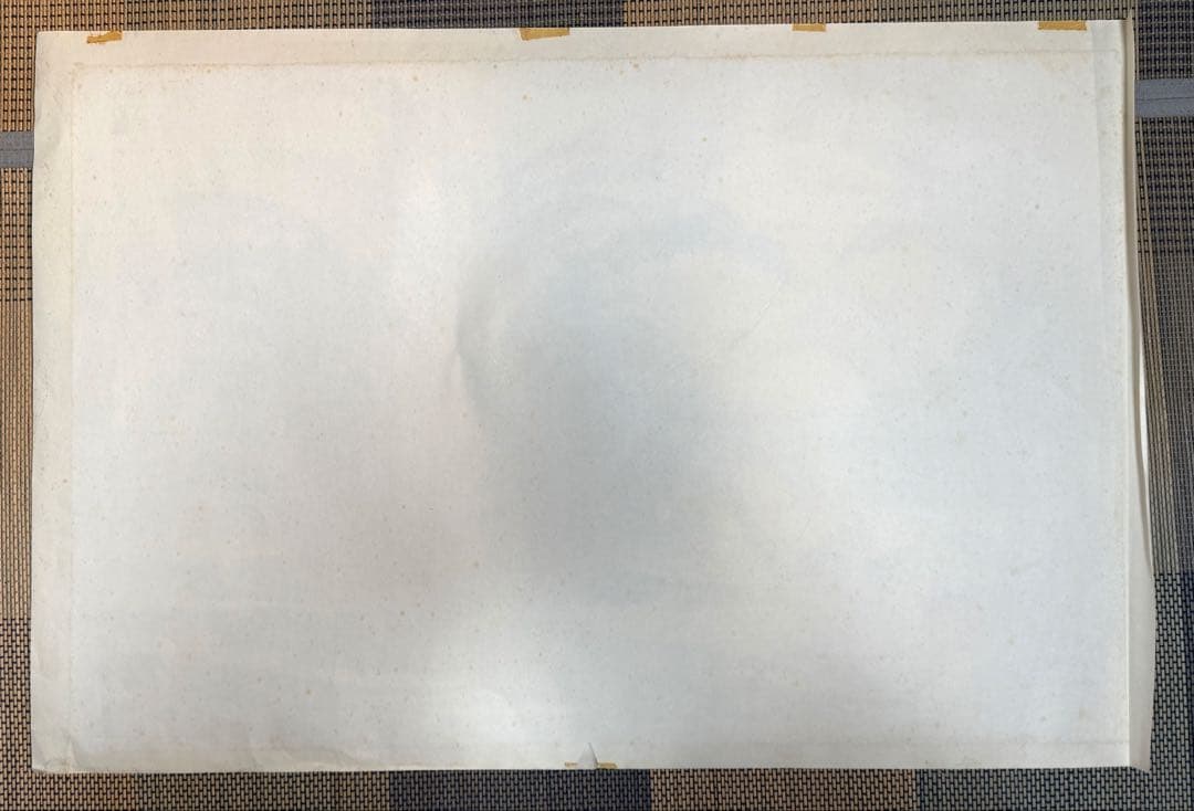 中国 蘇州画家 江和汀作 蘇州月夜 肉筆 水墨画 表具前 送料込み251211