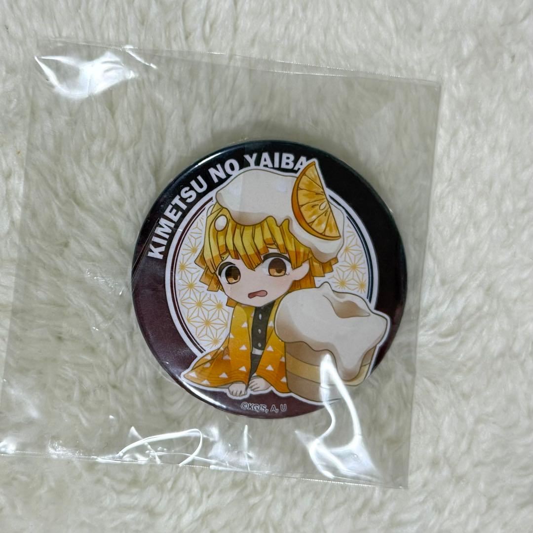 【鬼滅の刃】プリロール 缶バッジ 我妻善逸 2019 受注締切まであと『5時間』】 テレビアニメ「鬼滅の刃」無限列車編