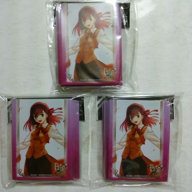 Fate フェイト 間桐桜 スリーブ3個セット 新品 間桐桜 着物 スリーブ 予約が始まっています！Fate/stay night HF