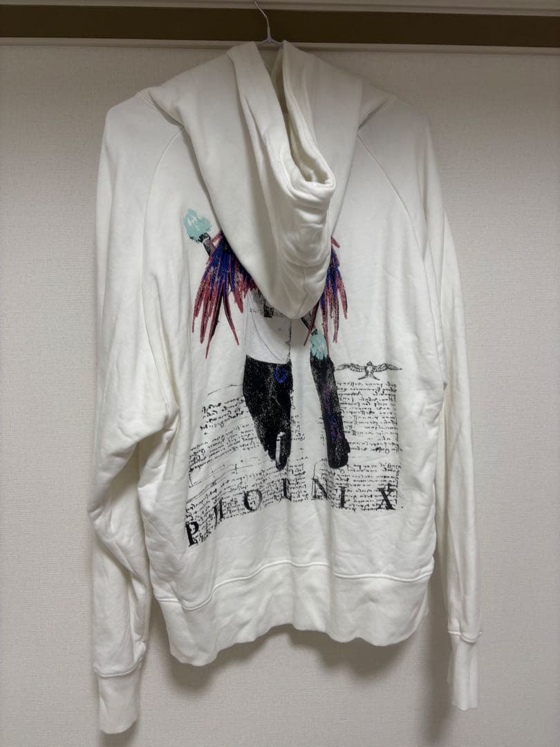 BECOMETREE×TAKUYA∞ PHOENIX パーカー ホワイト - メルカリ