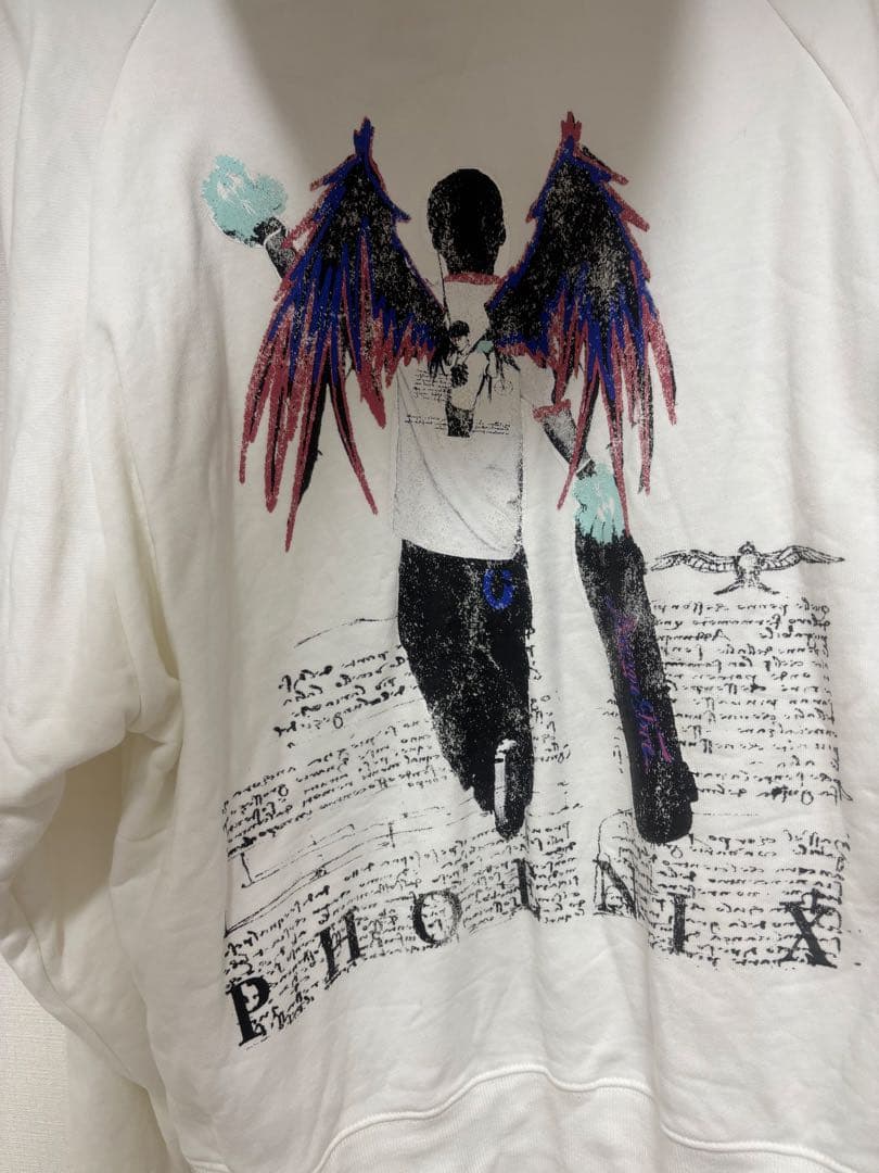 BECOMETREE×TAKUYA∞ PHOENIX パーカー ホワイト - メルカリ